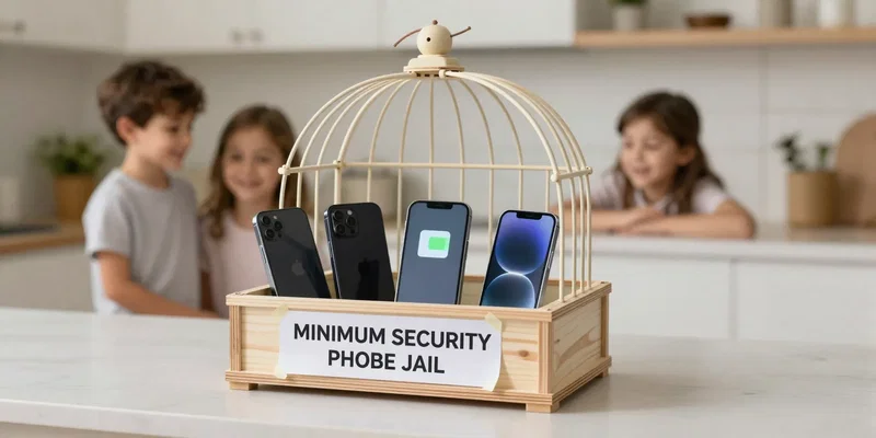The 'Phone Jail' Solution: A Fun Way to Enforce Screen Breaks for the Whole Family