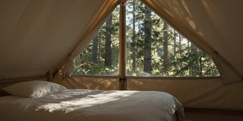 Simple Glamping Decor: Using Nature to Elevate Your Space