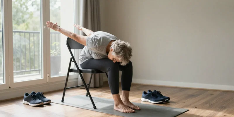 Chair Yoga and Walking: The Best Combo Plan for Seniors?