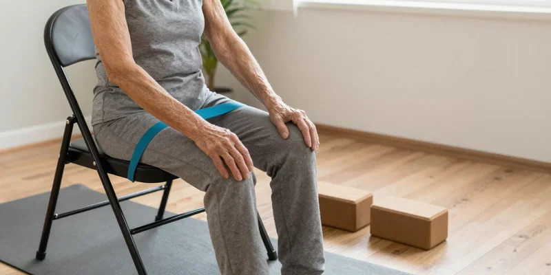 The Best Props for Chair Yoga Seniors Actually Use