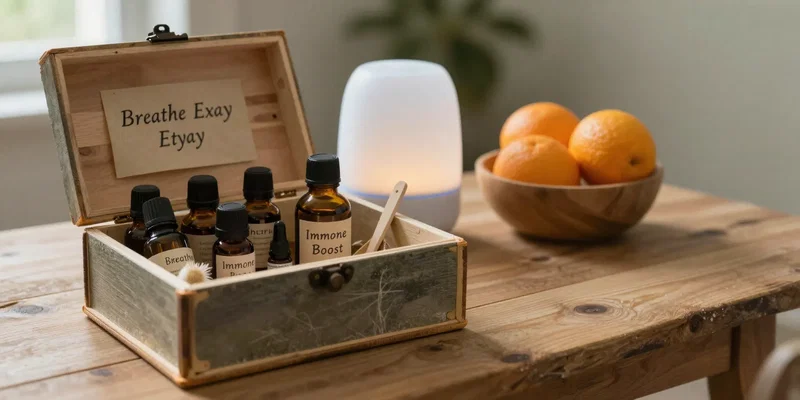 Creating a "Sick Day" Kit: Pre-Made Blends for When Illness Strikes