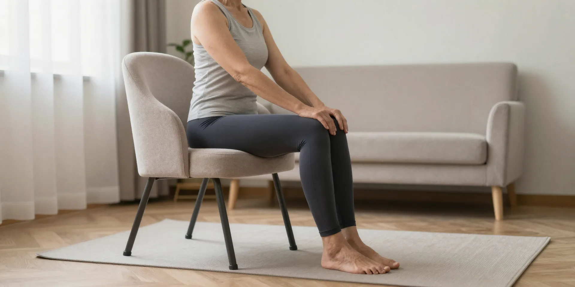 A 5-Minute Chair Yoga Routine for Complete Beginners