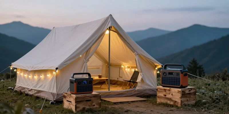 Powering Your Glampsite: A Beginner's Guide to Solar Generators