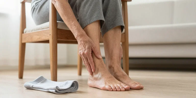 Gentle Chair Yoga for Swollen Ankles and Poor Circulation