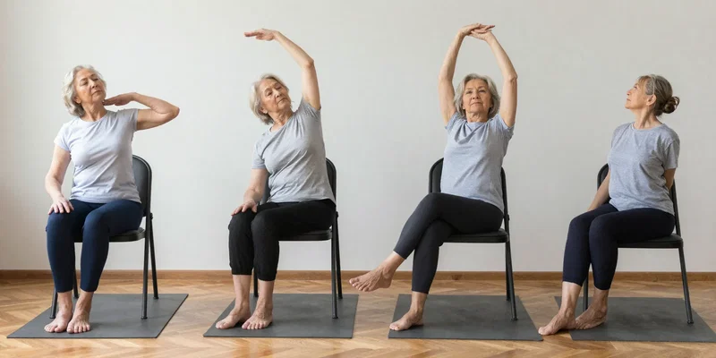 How to Start Chair Yoga at Home After 60