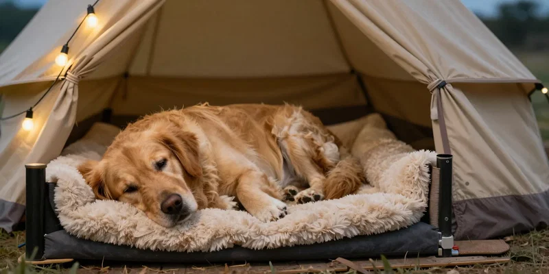 Glamping with Pets: Gear to Keep Your Furry Friend Comfortable