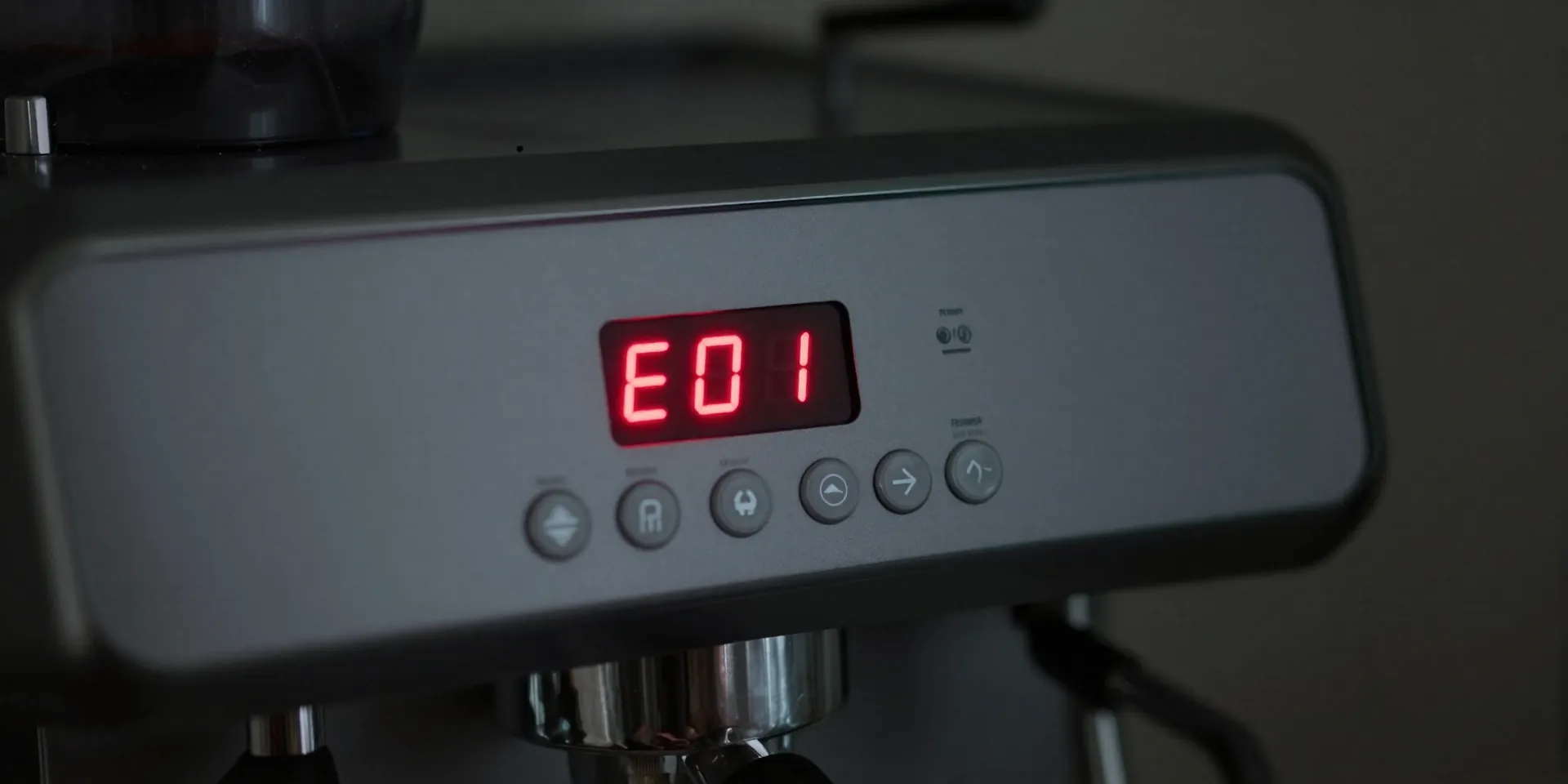Common Espresso Machine Error Codes and What They Really Mean