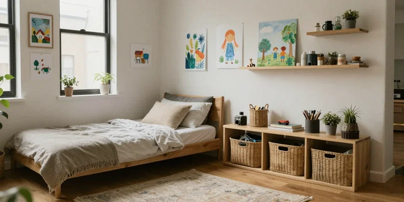 Montessori at Home in a Two-Bedroom Apartment: What Actually Works