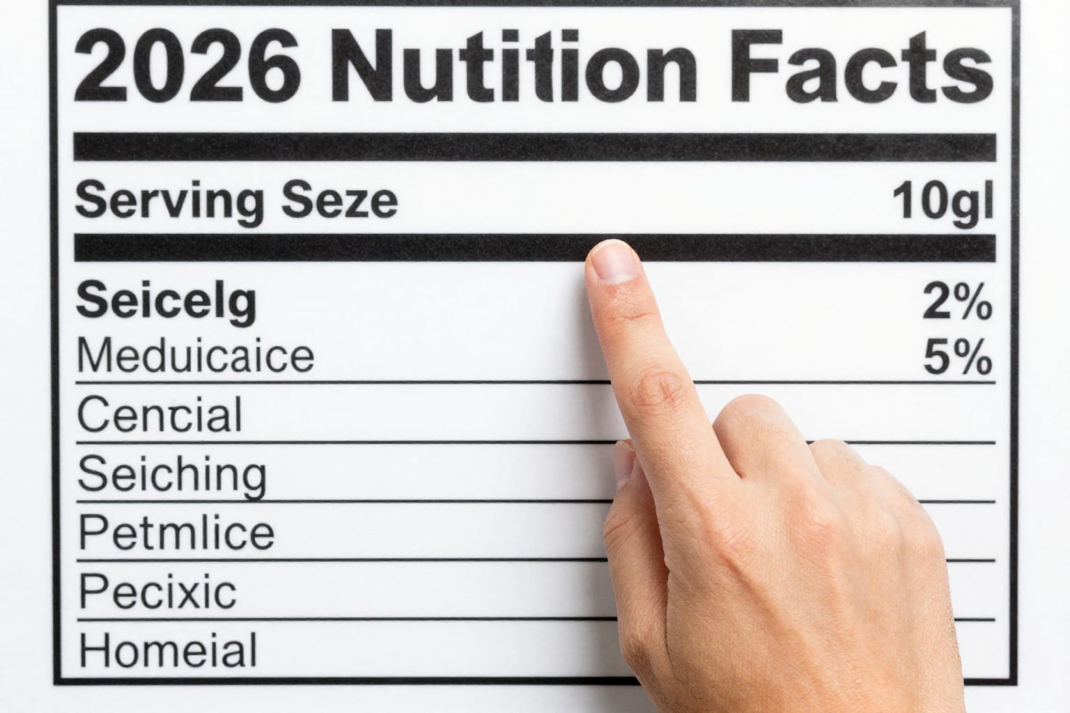 How to Read a Nutrition Label in 2026: The 4-Step Cheat Sheet