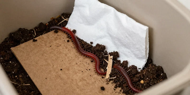Can Paper Towels and Cardboard Feed Worms? What Beginners Need to Know
